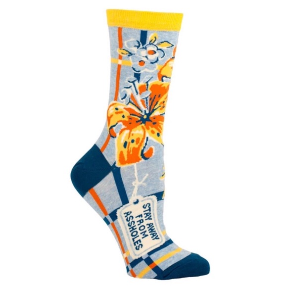 Stay Away From Assholes Women's Socks NEW!! - Picture 2 of 3